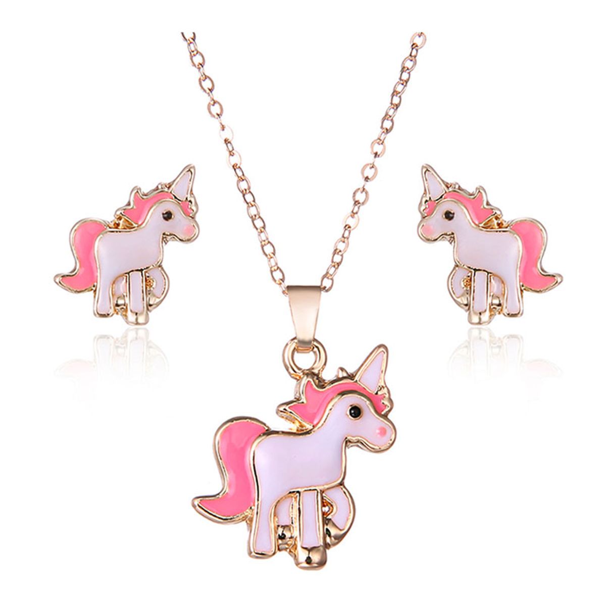 GENERICO - Collar y Pendientes Bonito Diseño