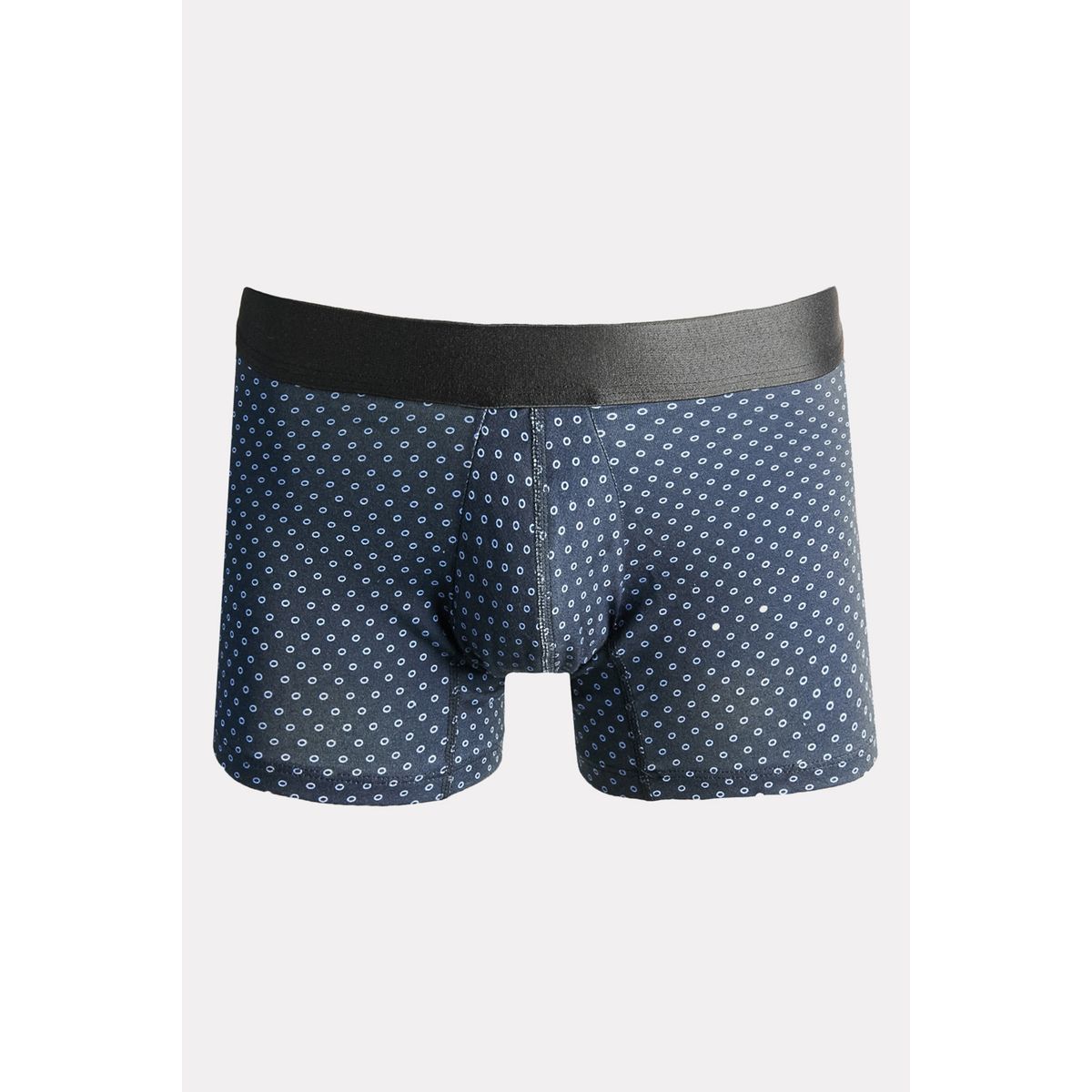 KOAJ - KOAJ Bóxer trunk-corto azul estampado con tiro bajo Hombre