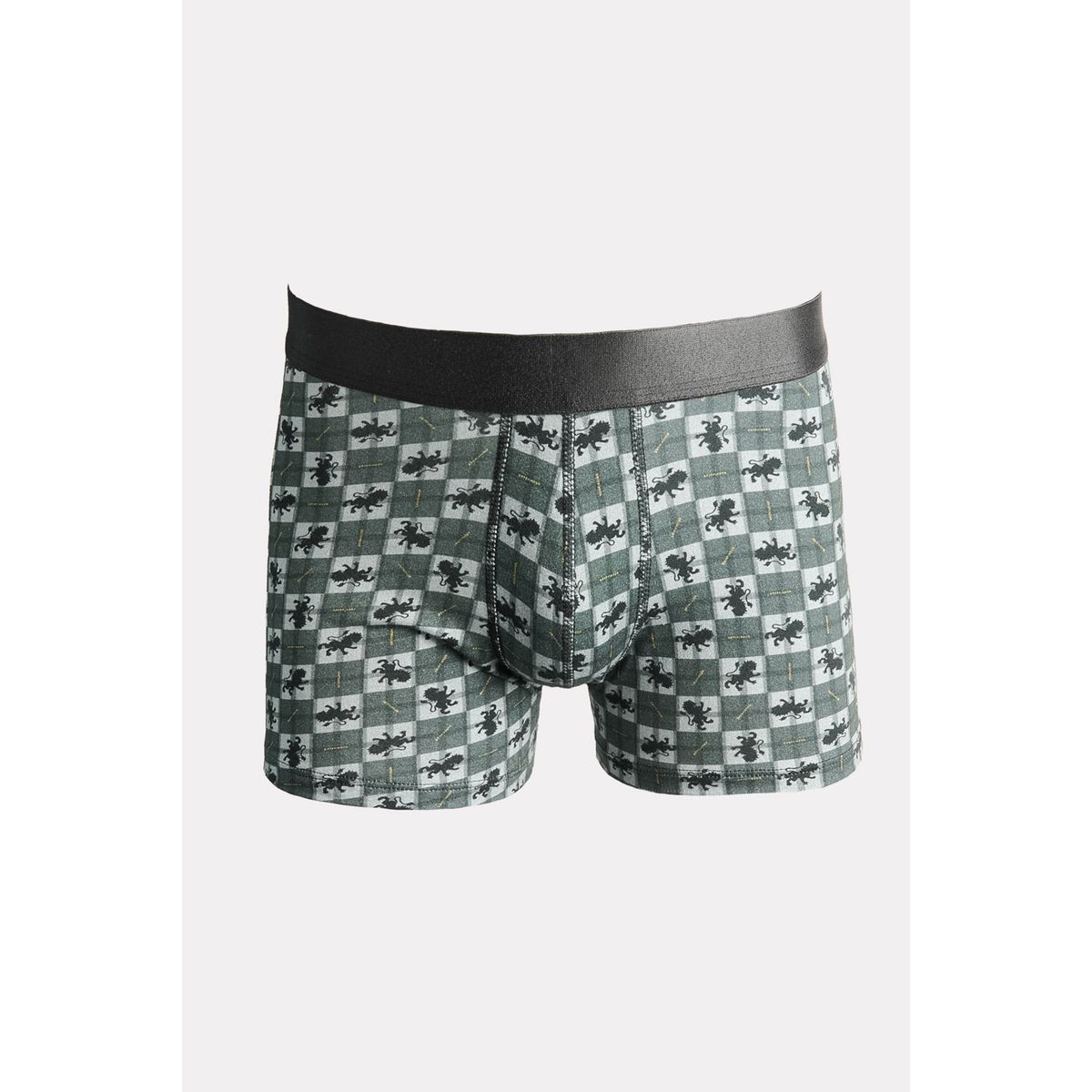 KOAJ - KOAJ Bóxer negro brief-medio en algodón de Harry Potter Hombre