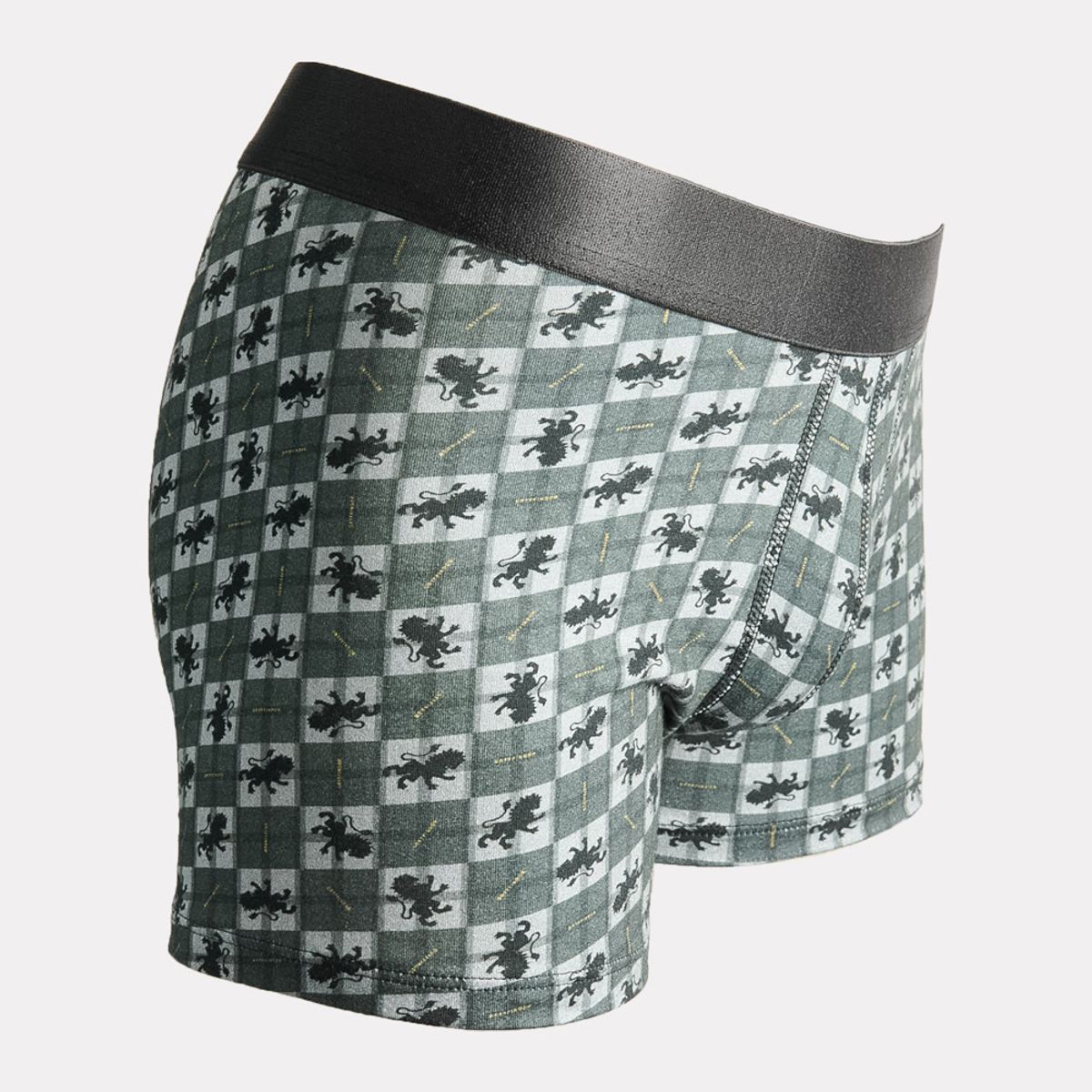 KOAJ - KOAJ Bóxer negro brief-medio en algodón de Harry Potter Hombre