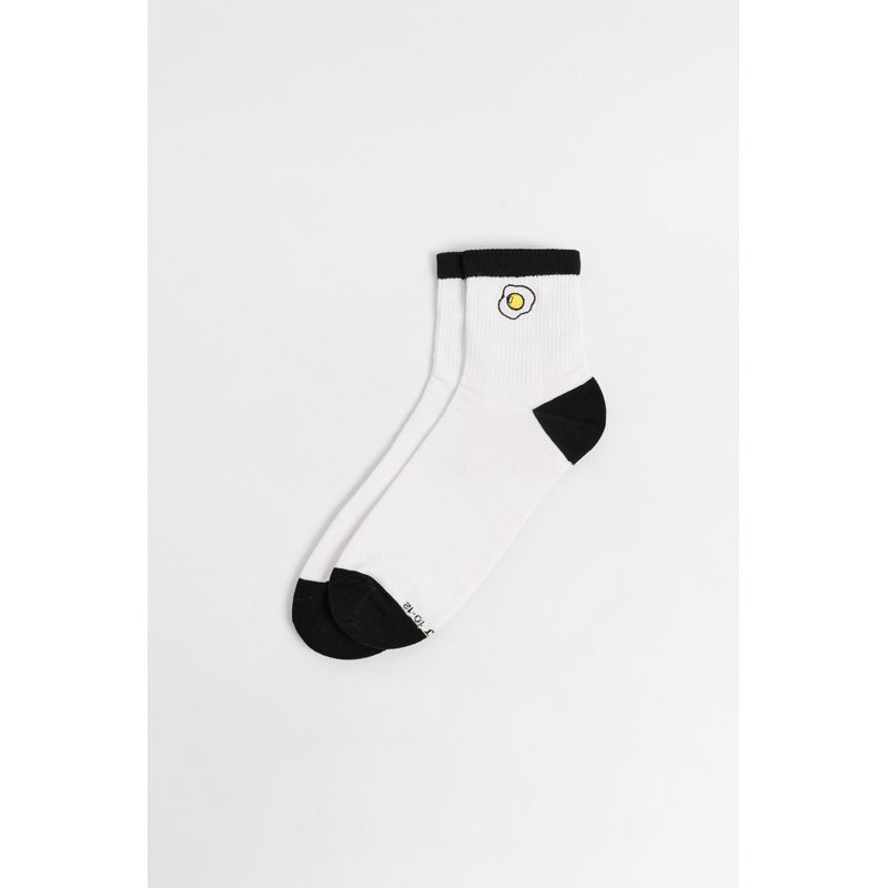 KOAJ - KOAJ Media urbana corta, con diseño en costado en jacquard d Hombre