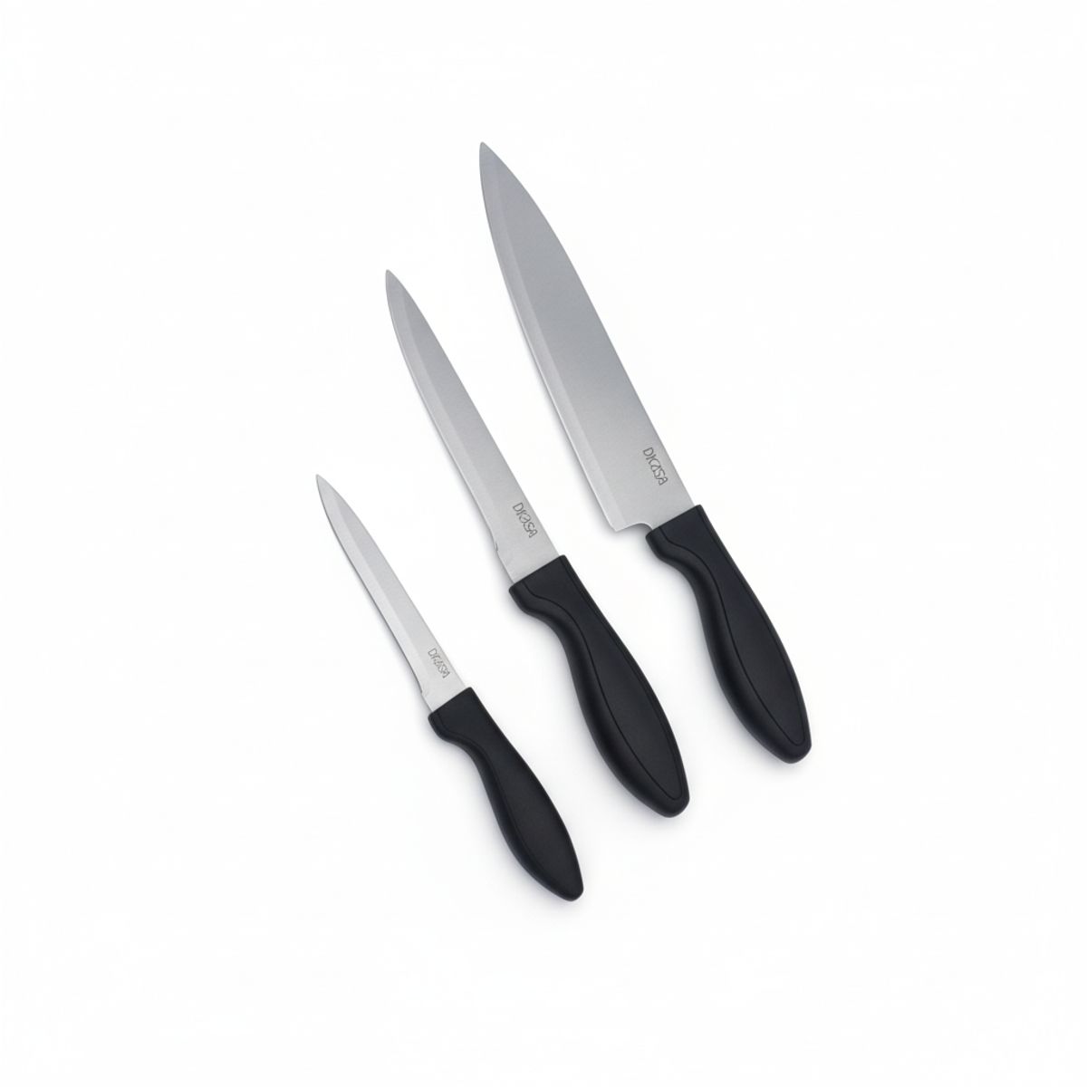 DKASA - Set de Cuchillos X3 Piezas Dkasa Simplicity Inox CRV123
