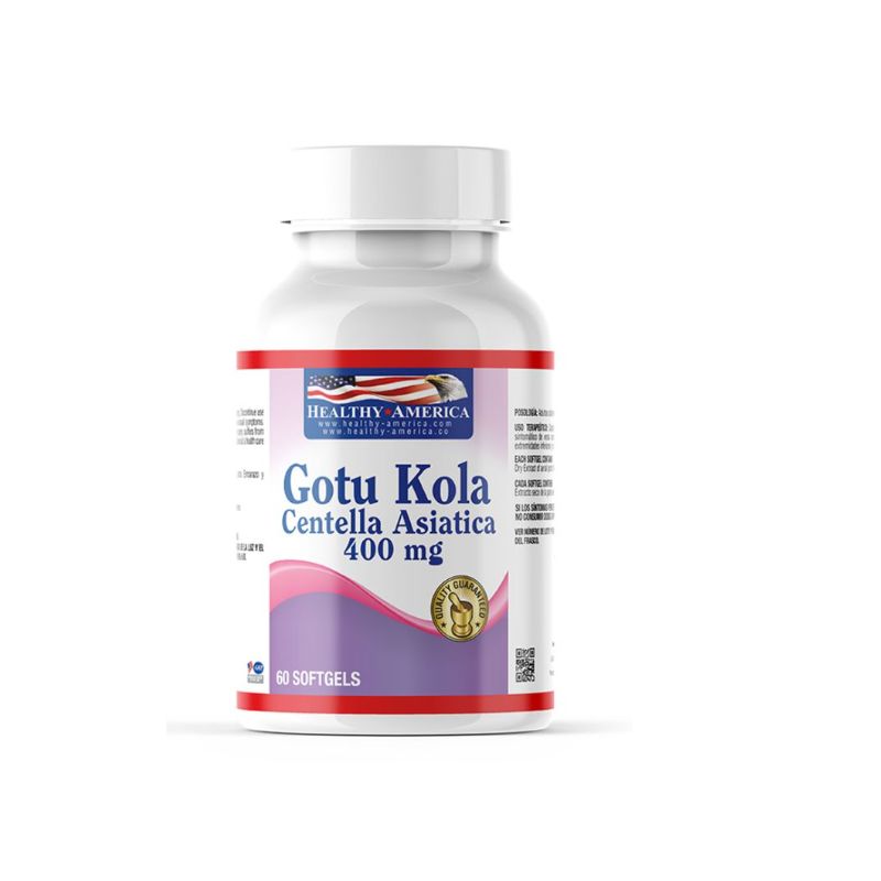 HEALTHY AMERICA - SUPLEMENTO VITAMINICO CENTELLA ASIATICA X 400