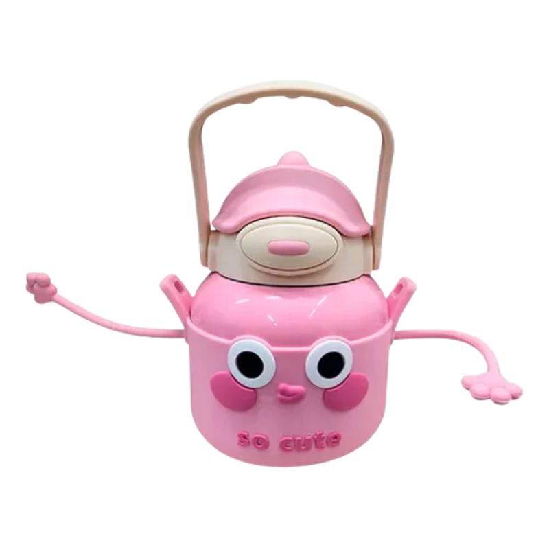 GENERICO - Termo Infantil Térmico Antiderrames Acero Inoxidable Diseño Premium