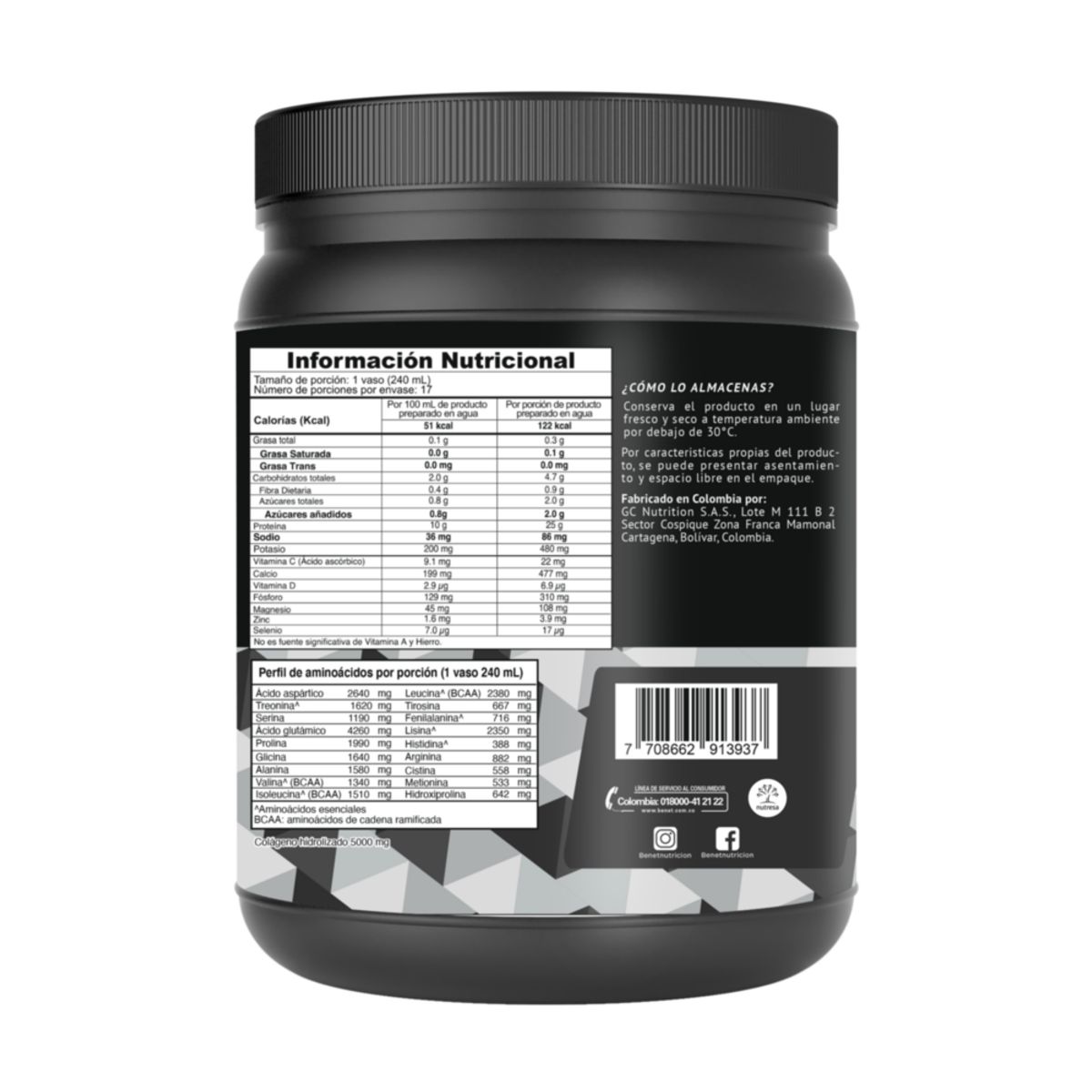 BENET - Proteina en polvo Bénet Whey