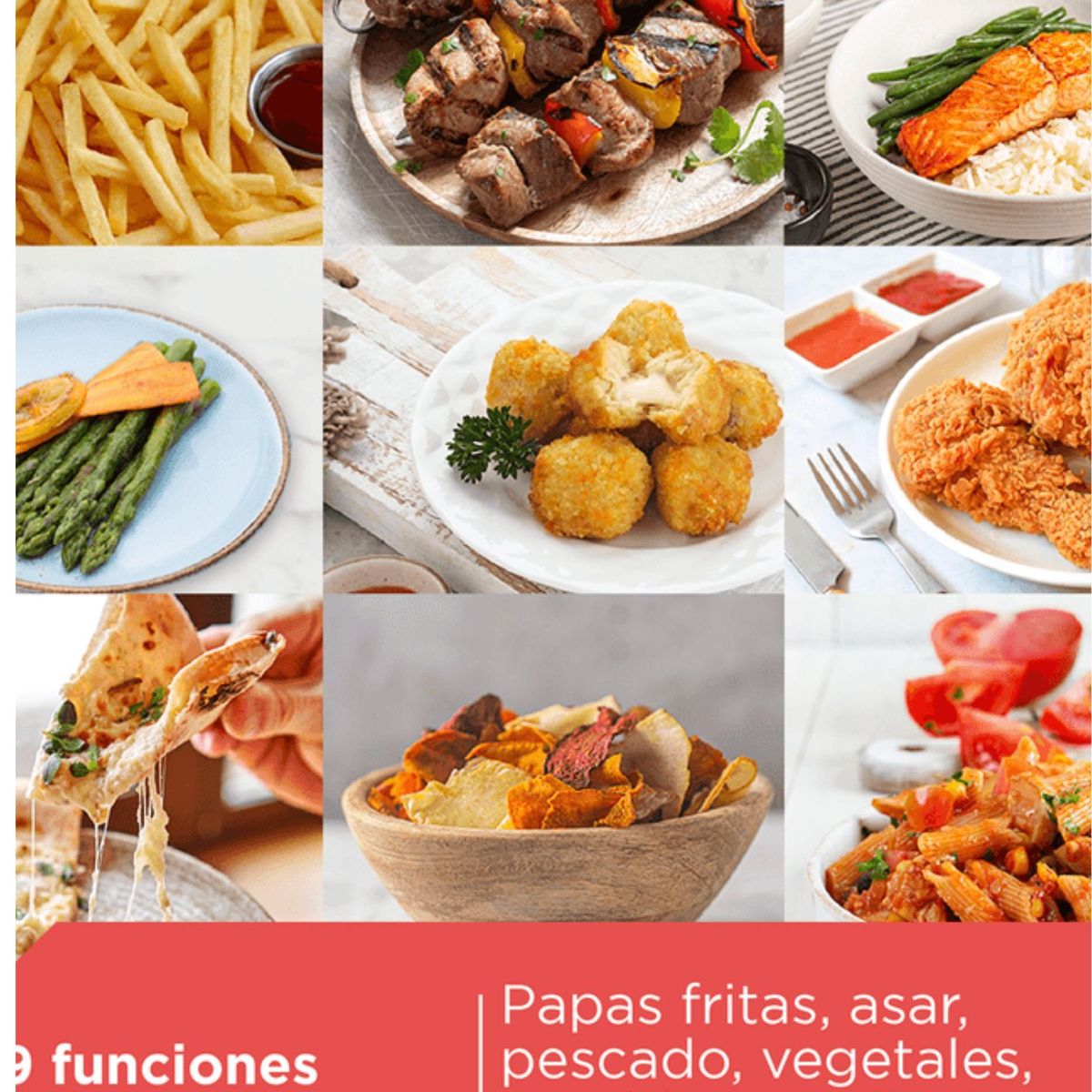 BLACK+DECKER - Freidora de aire Black+decker PURIFRY 9Lts doble