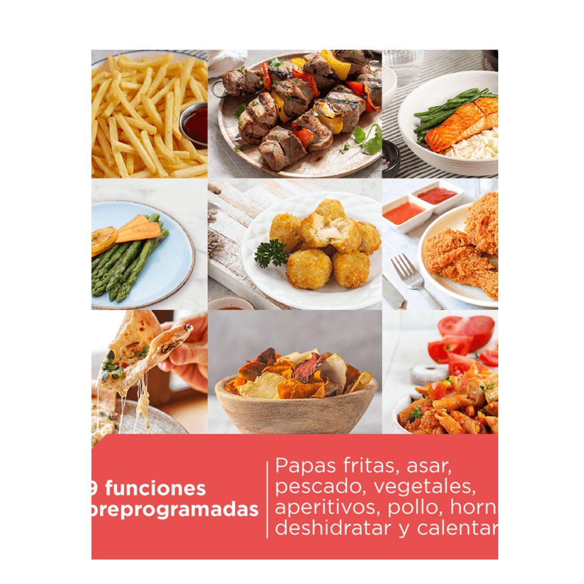 BLACK+DECKER - Freidora de aire Black+decker PURIFRY 9Lts doble