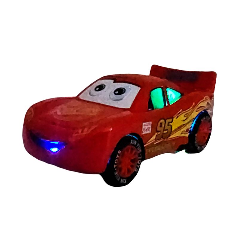 GENERICO - Carro Coleccionable Rayo Mcqueen Cars Con Luces De Cuerda