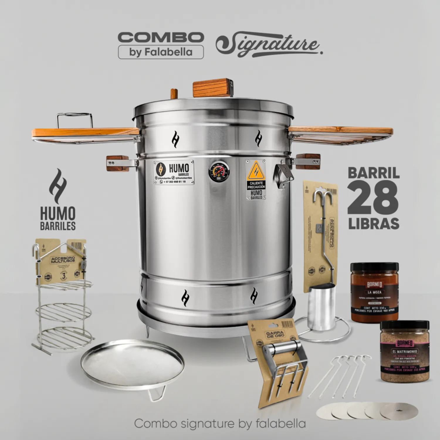 Combo Barril 28 Libras + Acc $919.900 CMR