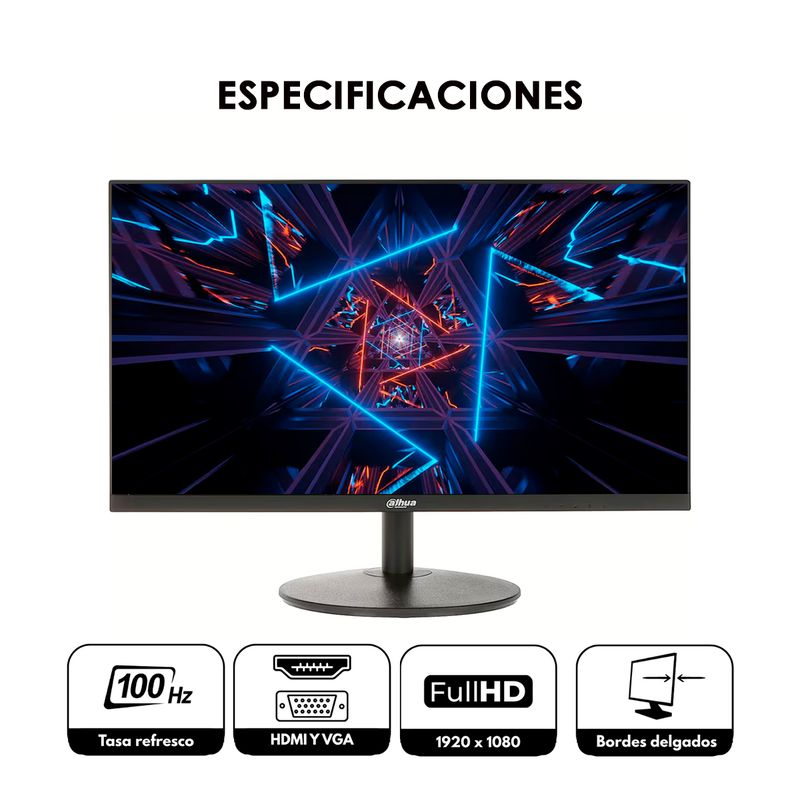 DAHUA - Monitor Dahua 24 pulgadas100Hz Full HD