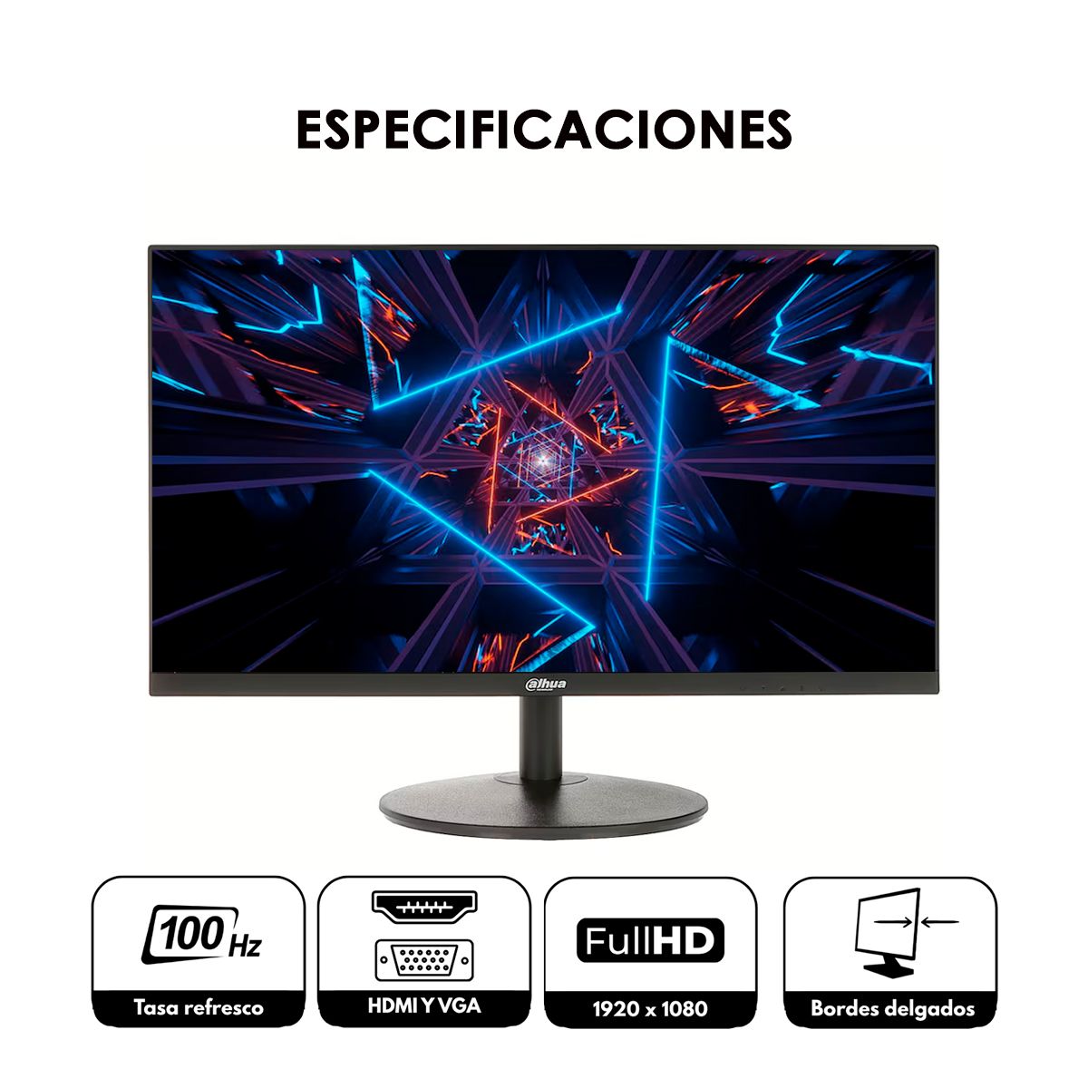 DAHUA - Monitor Dahua 24 LM24- A200 100Hz Full HD Ips Negro