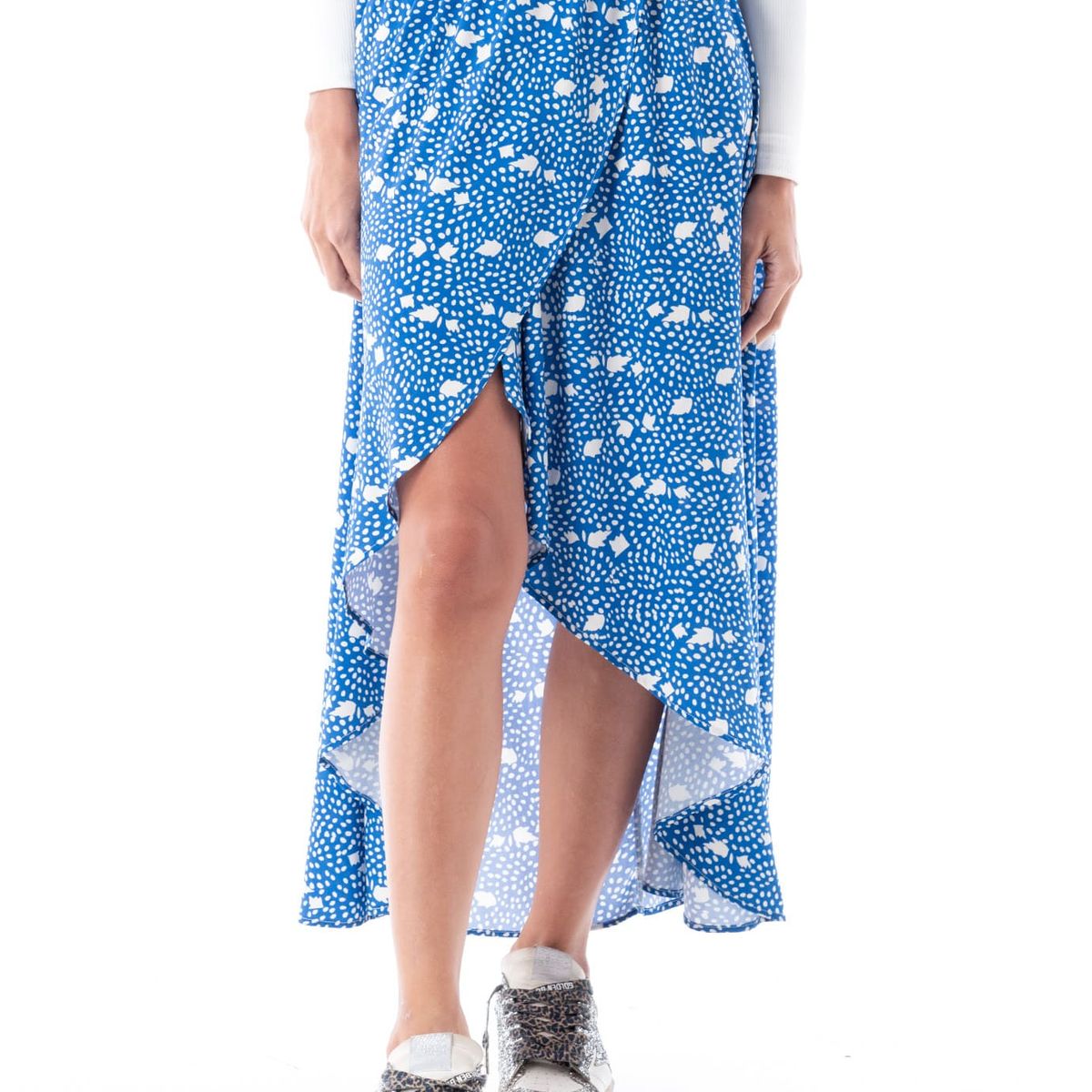 BELIFE - Falda Cruzada Para Mujer