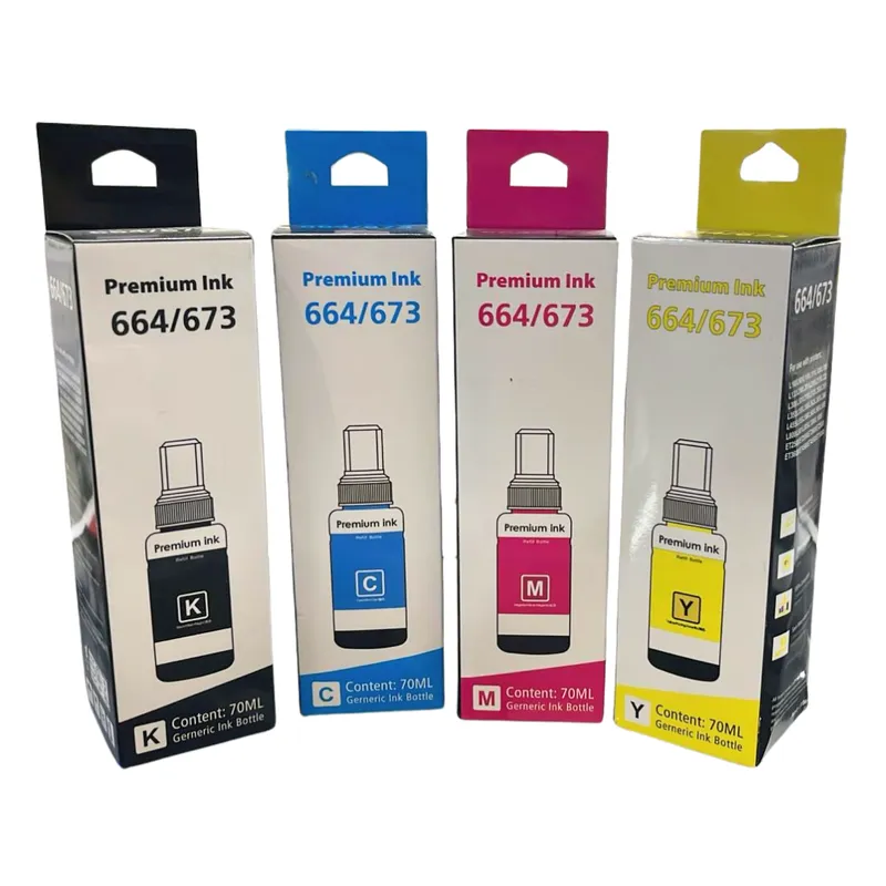 GENERICO - Kit tintas genéricas compatibles epson 664 -  4 colores