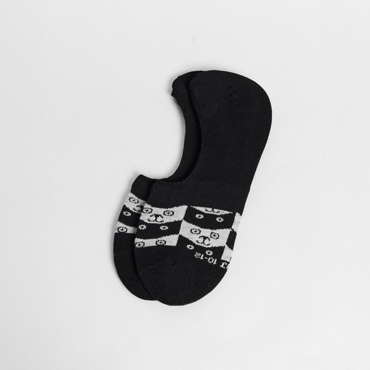 KOAJ - KOAJ Medias azules baletas con diseño de cuadros Hombre