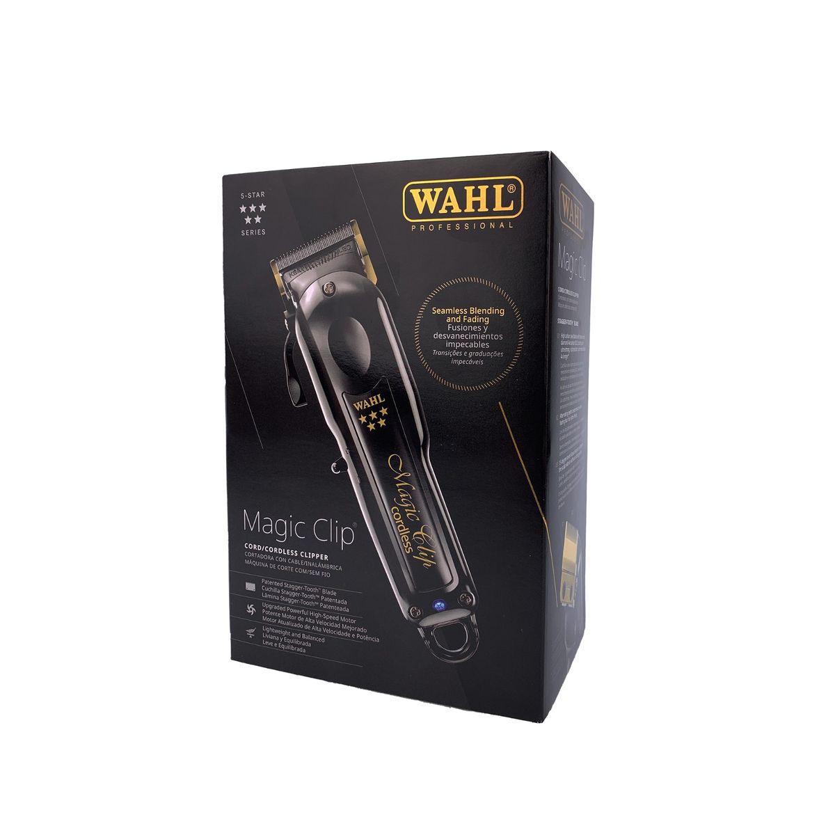 WAHL - Cortadora Inalambrica Magic Clip Black