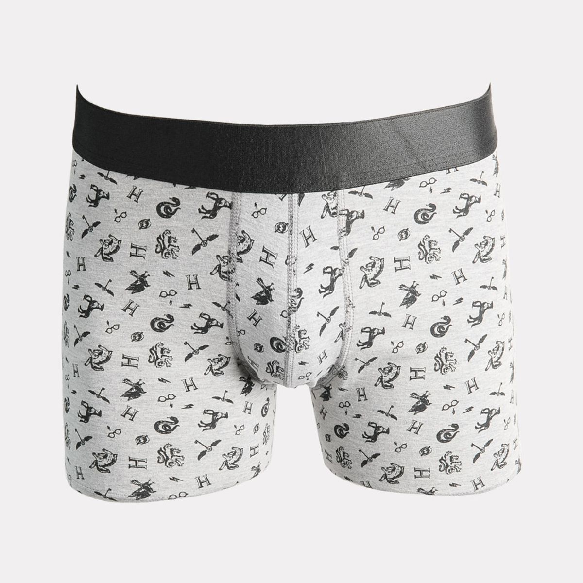 KOAJ - KOAJ Bóxer brief-medio gris claro con diseños de Harry Potte Hombre