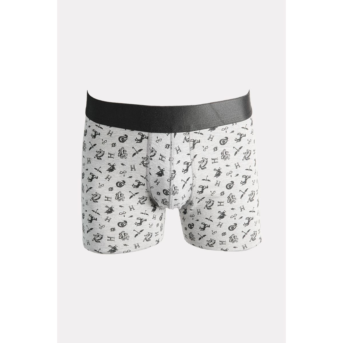 KOAJ - KOAJ Bóxer brief-medio gris claro con diseños de Harry Potte Hombre