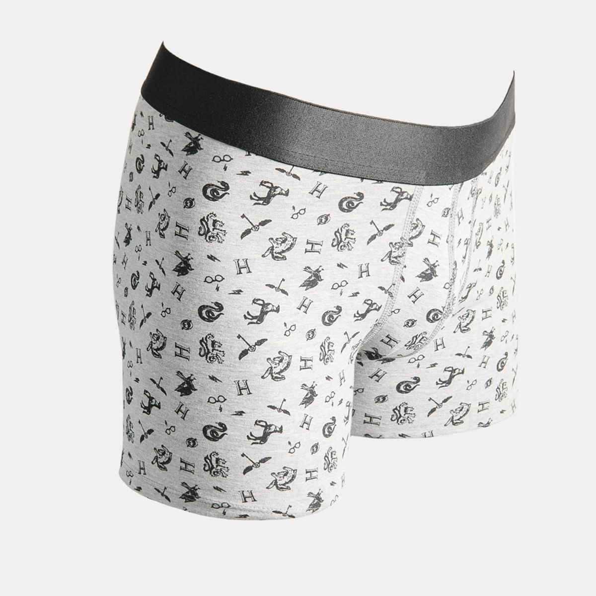 KOAJ - KOAJ Bóxer brief-medio gris claro con diseños de Harry Potte Hombre