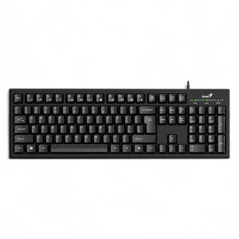 GENIUS - Teclado Genius KB-100 Smart Alámbrico Black