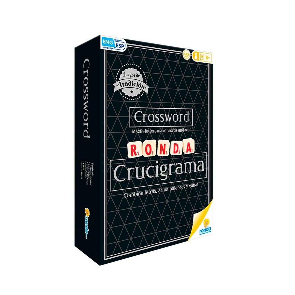 RONDA - Juego De Mesa Crucigrama De Letras Y Palabras Para Adultos