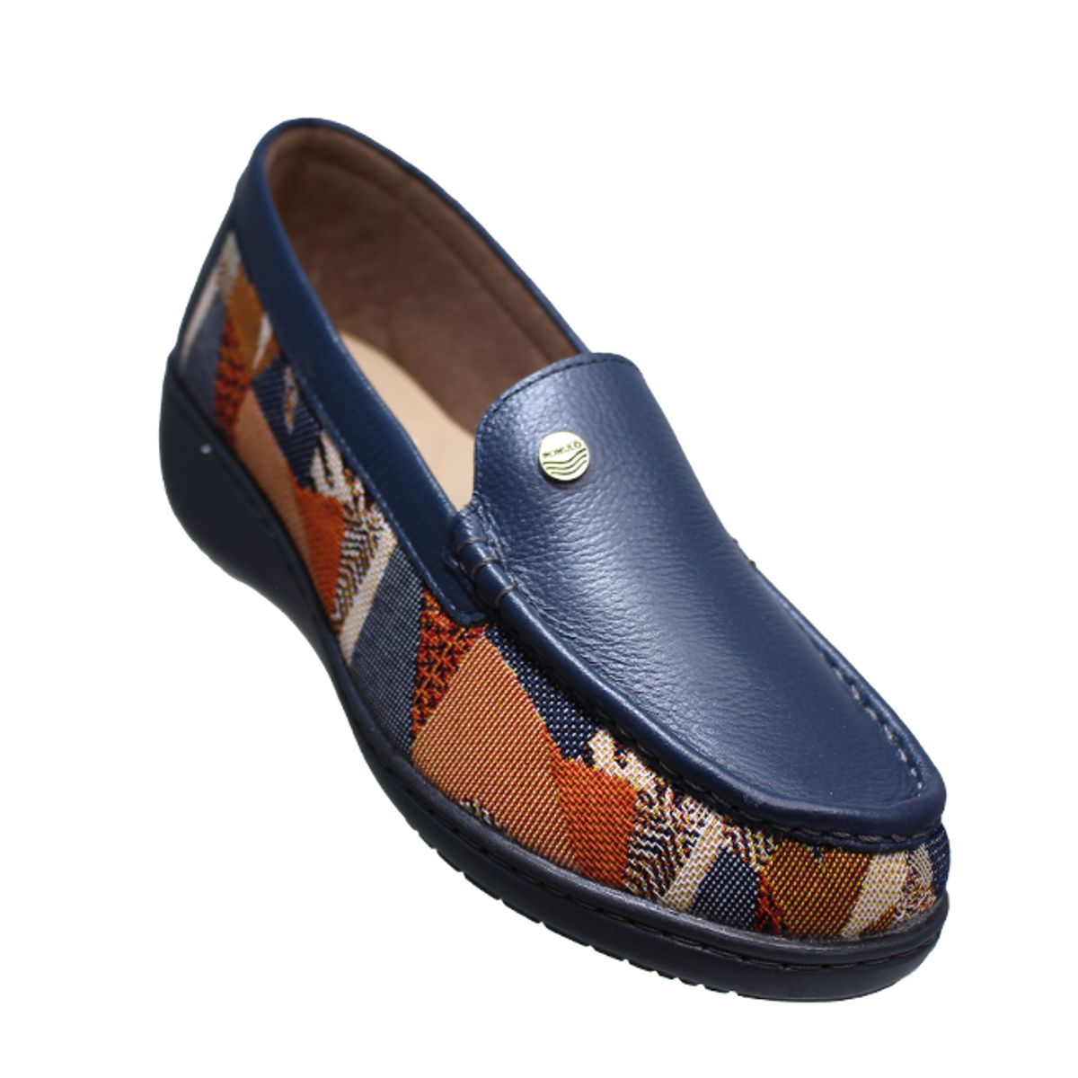 ROMULO - Zapato Mocasín Cuero Tubular Romulo Mujer