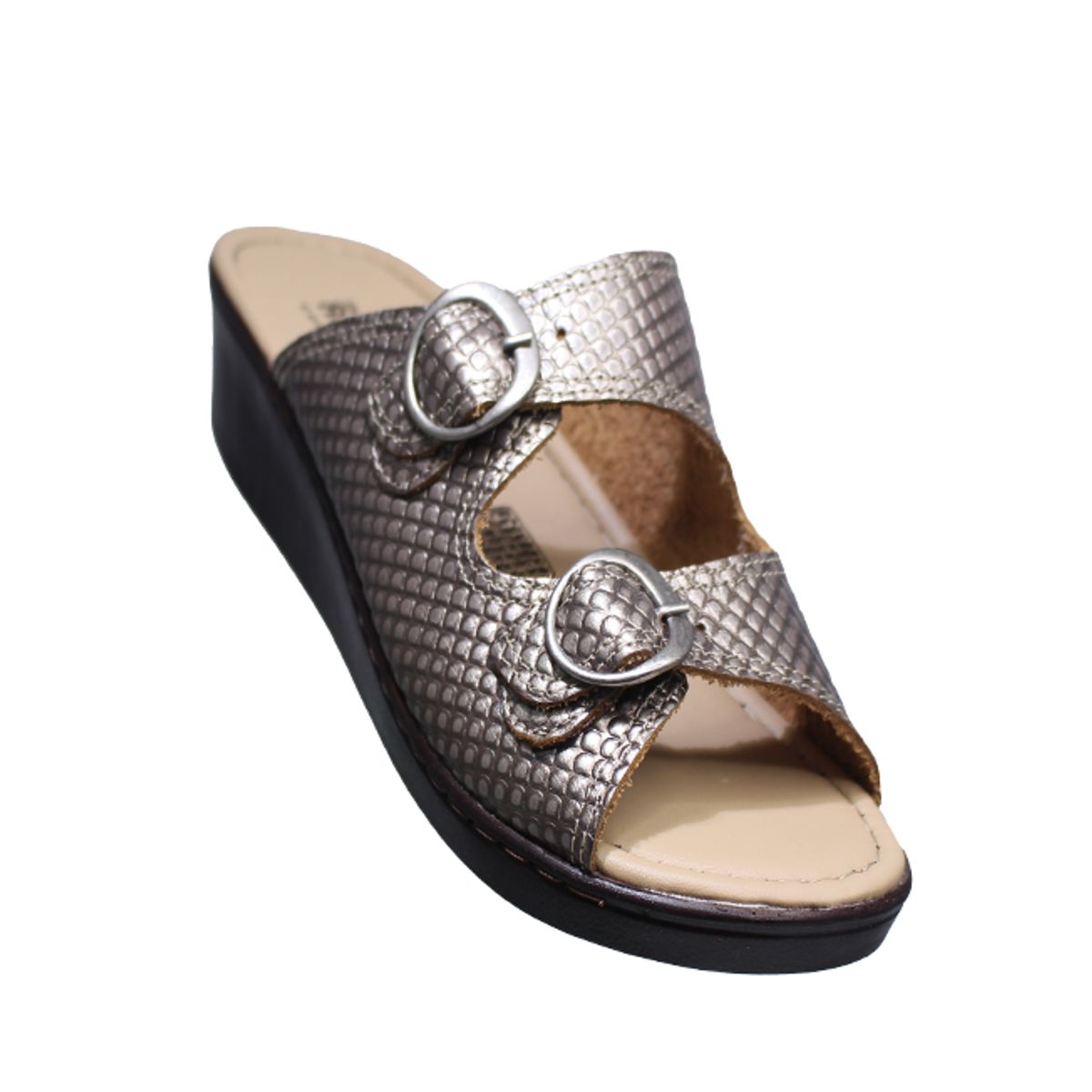 ROMULO - Romulo Sandalia Sin Ajuste Cuero Para Mujer