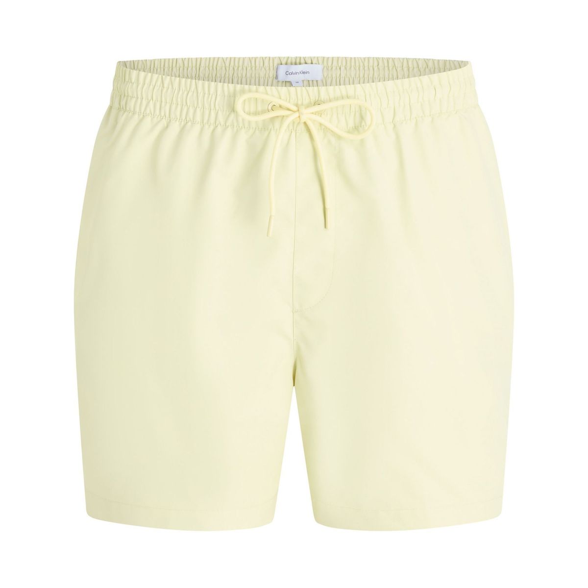 CALVIN KLEIN - Traje amarillo de baño de largo medio con cordón - Logo Tape Calvin Klein