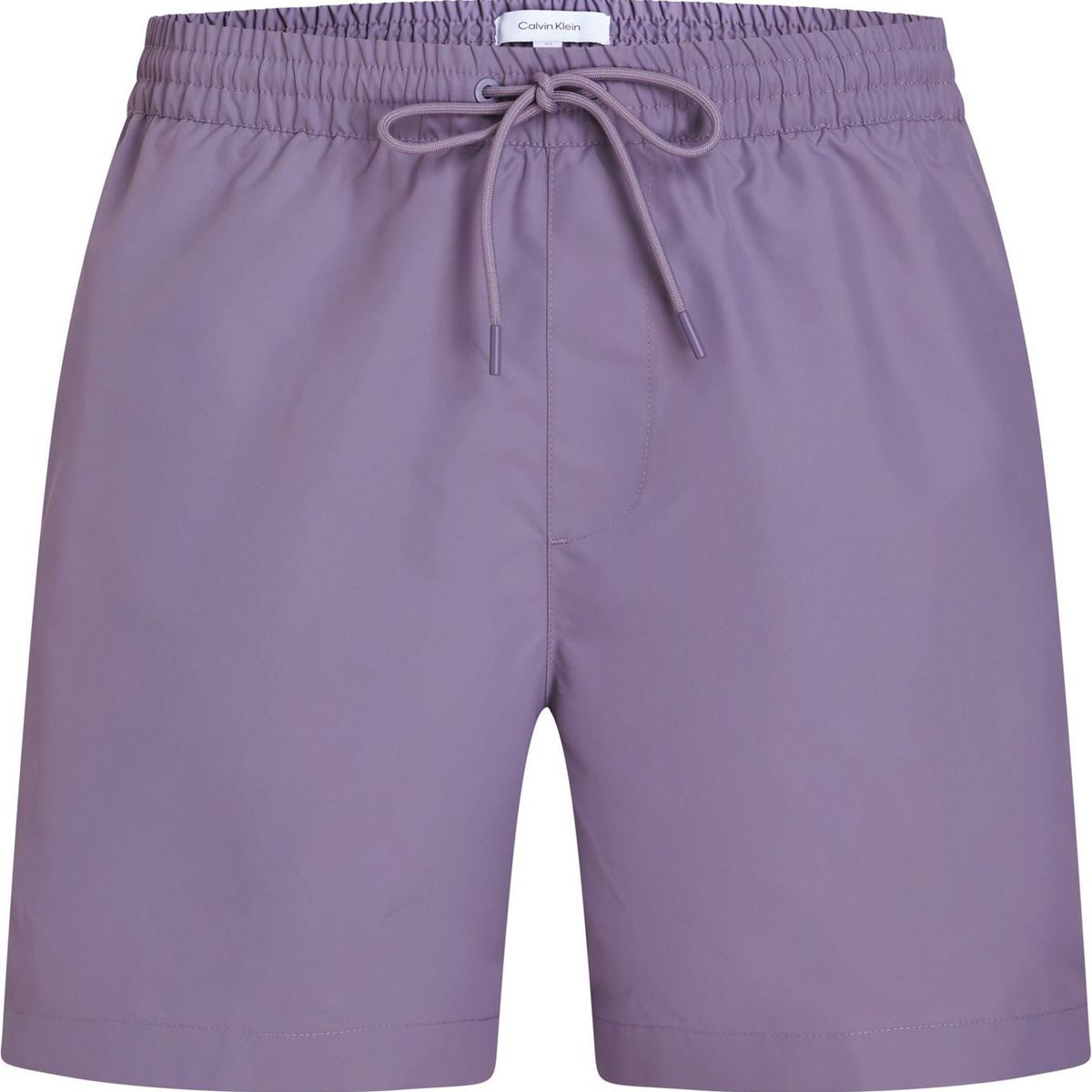 CALVIN KLEIN - Traje morado de baño de largo medio con cordón - Logo Tape Calvin Klein