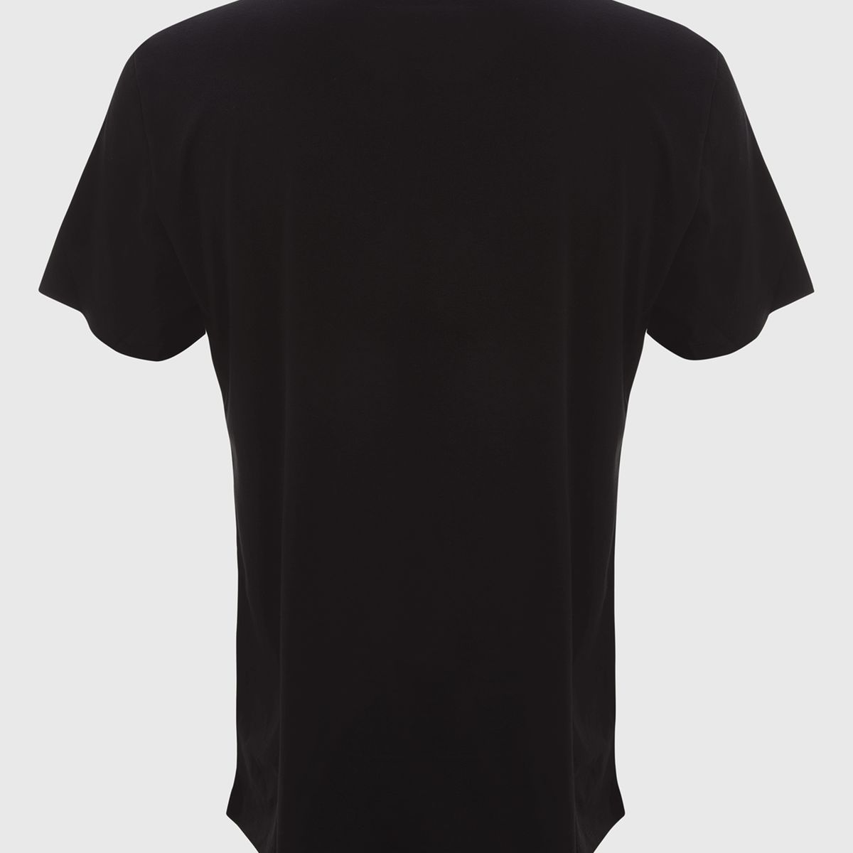 CALVIN KLEIN - Camiseta negra iconic con logo en bloque Calvin Klein