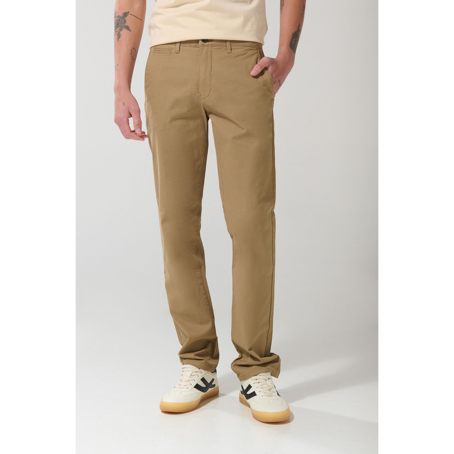 KOAJ Pantalón Slim chino en drill Hombre KOAJ