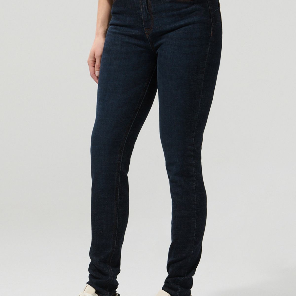 KOAJ - KOAJ Jean azul intenso push up con realce y tiro alto Mujer