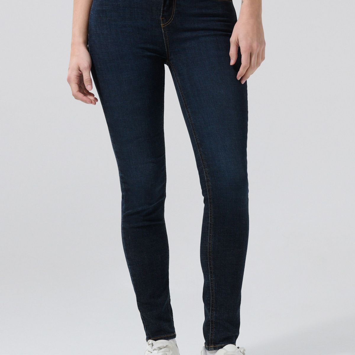 KOAJ - KOAJ Jean jegging azul tiro alto con ajuste ceñido y bolsill