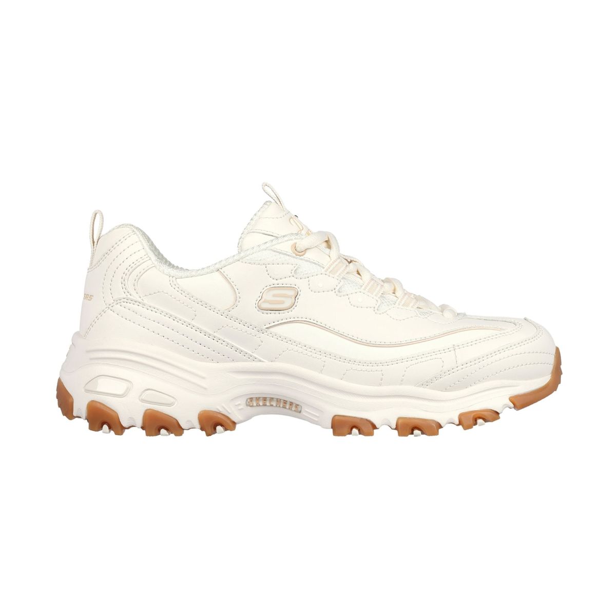 SKECHERS - Tenis Skechers Sport para Mujer D'Lites Memory Foam Blanco