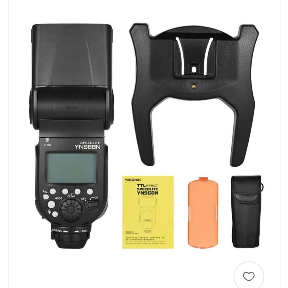 YONGNUO - Yongnuo YN968N TTL Para Nikon Camara Flash Inalambrico