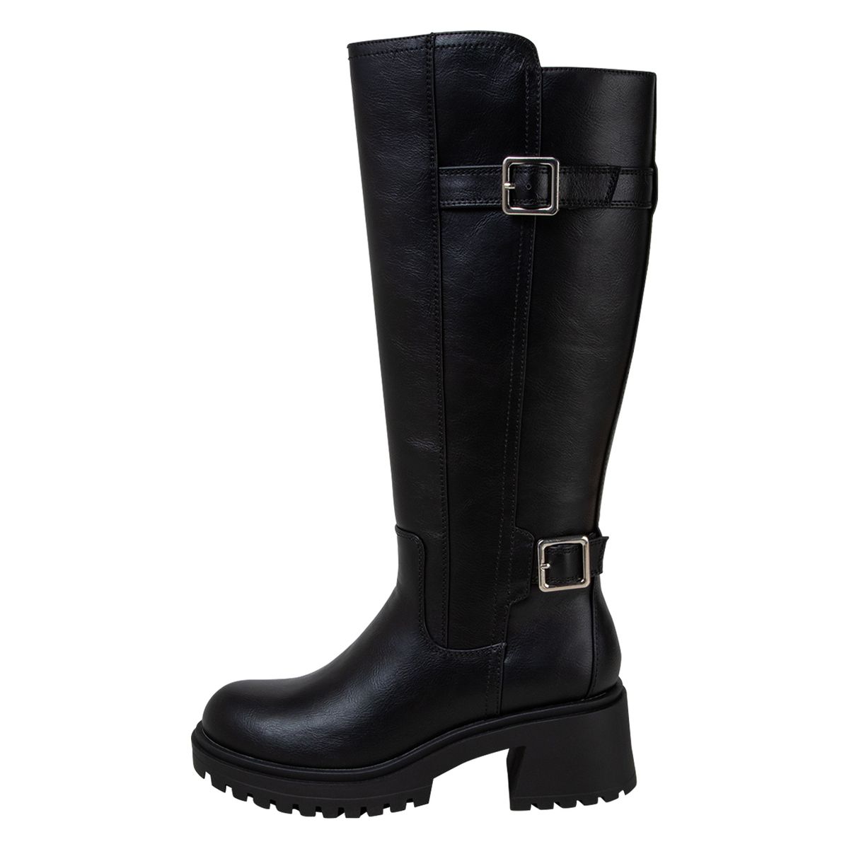 GENERICO - Botas De Moto Auntie Para Mujer Negro Brash 199822