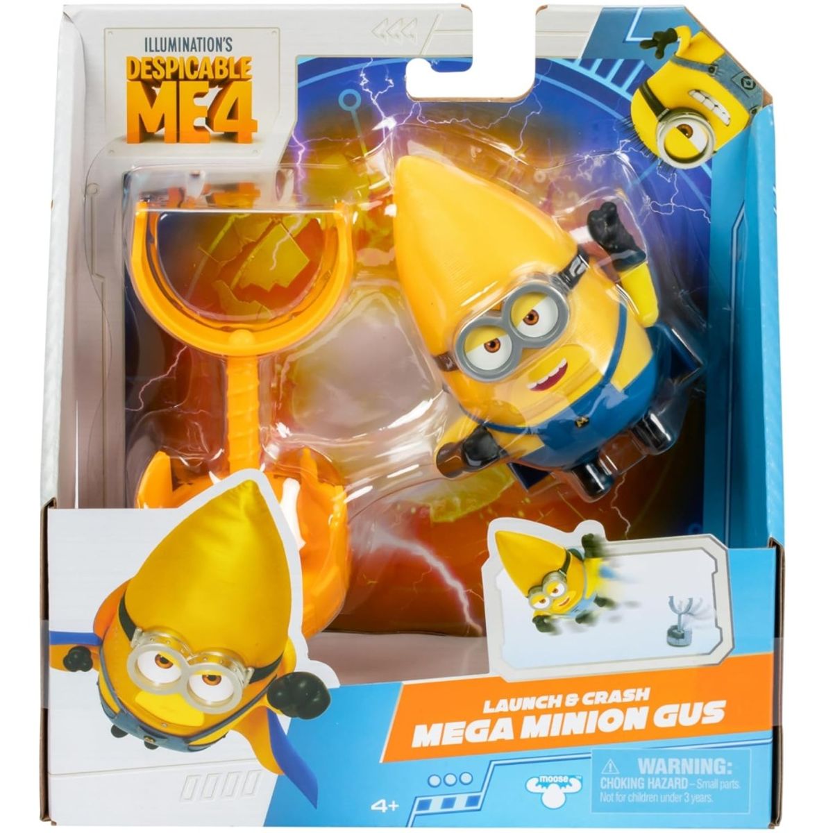 MOOSE TOYS - Figuras Minions Mi Villano Favorito 4 Gus