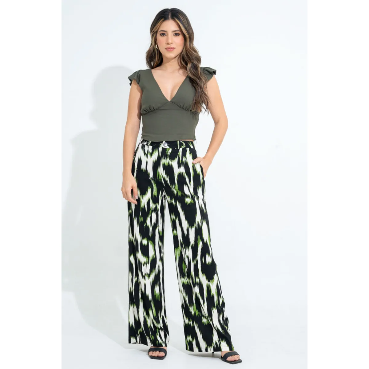 RAGGED - Pantalon arizona Verde olivo Ragged