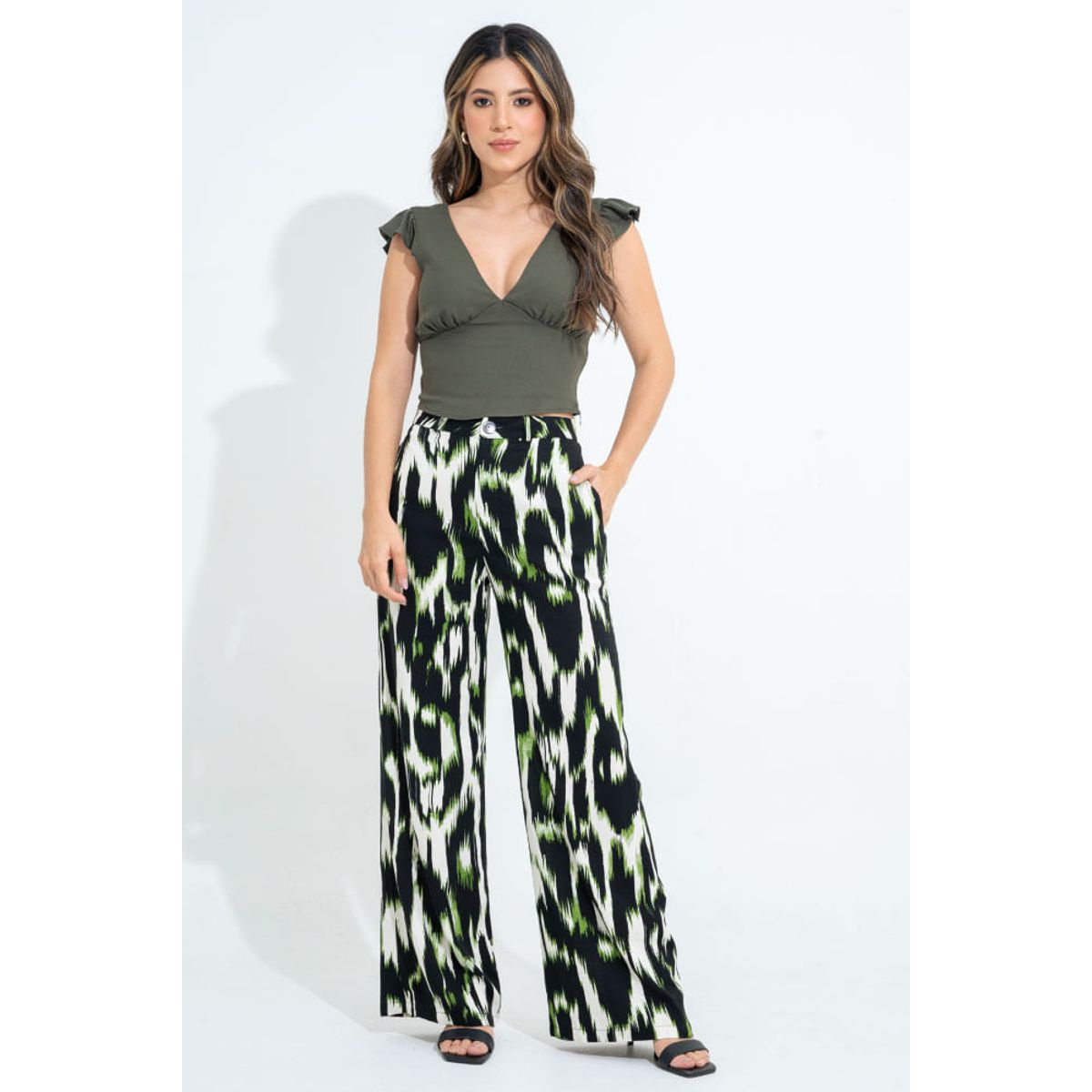RAGGED - Pantalon arizona Verde olivo Ragged