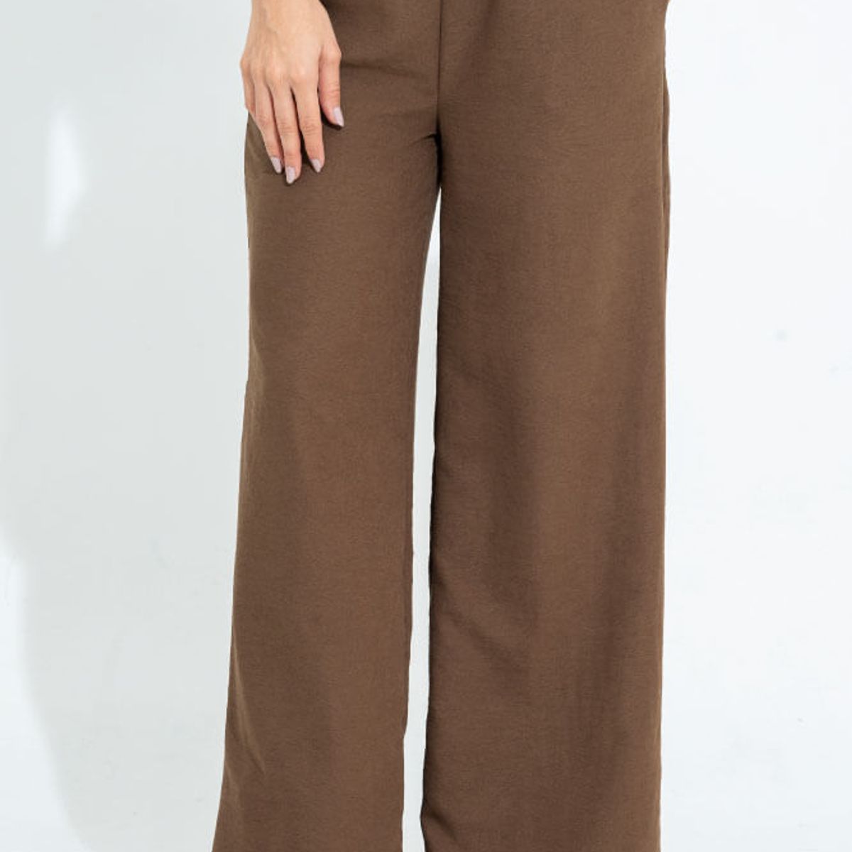 RAGGED - Pantalon ghindy Cafe puro Ragged