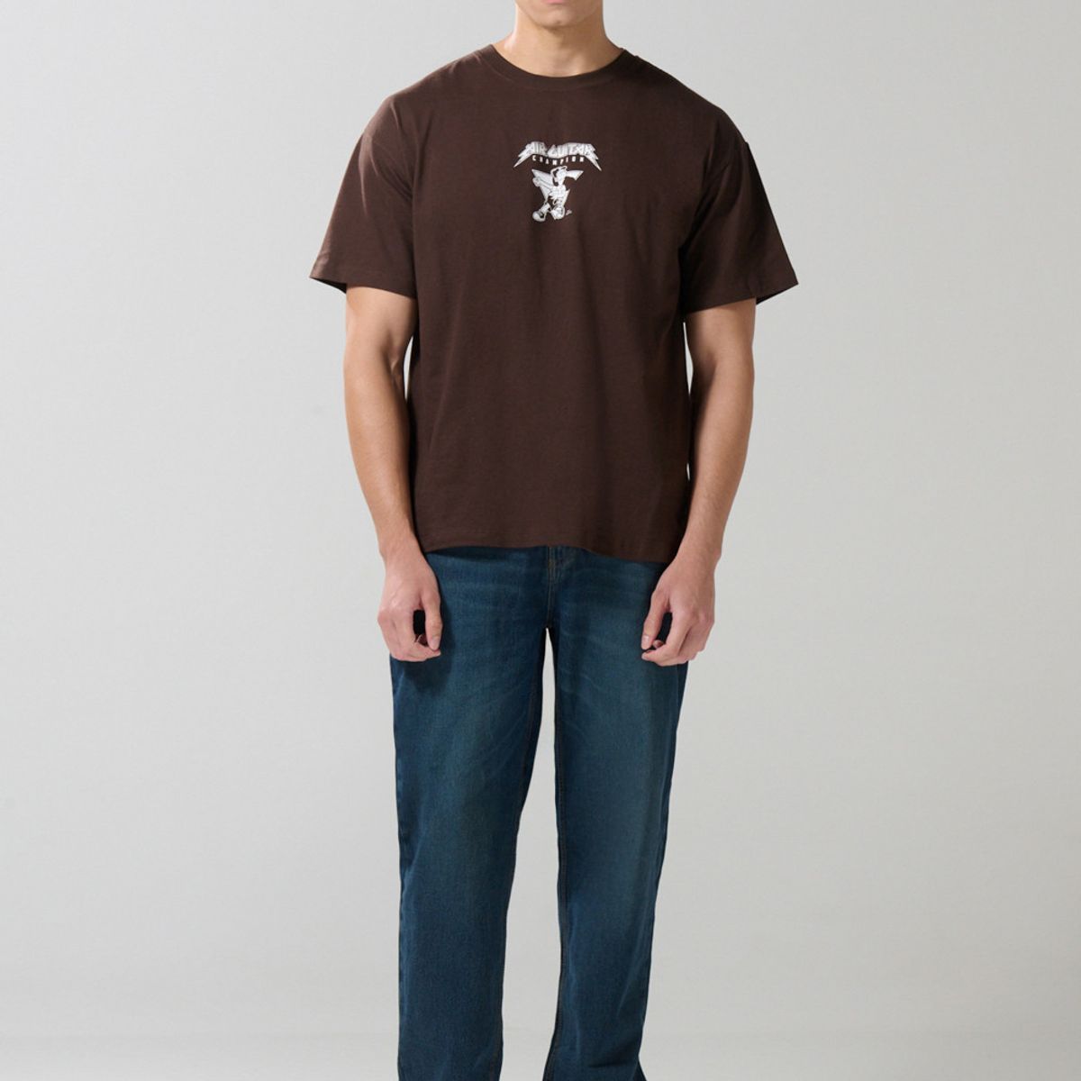 KOAJ - KOAJ Jean 90´S azul oscuro con tiro medio, bota ancha y bols