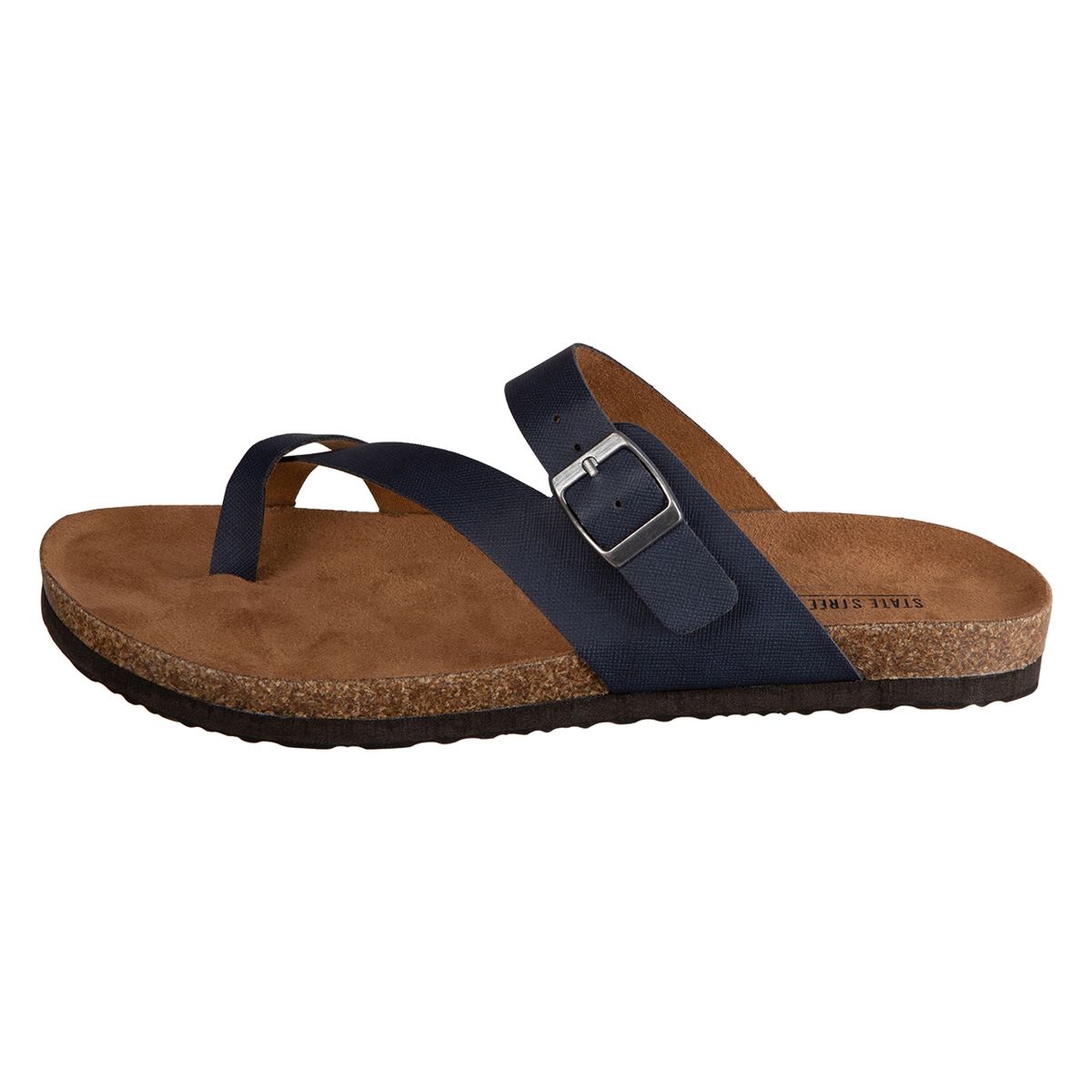 STATE STREET - Sandalias Planas Para Mujer Azul State Street 199414