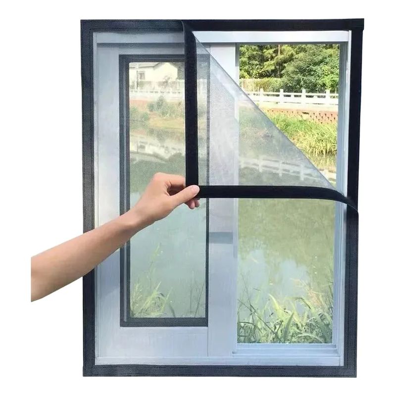 GENERICO - Cortina Mosquitera Cubre Ventanas Puertas Malla Protege Casa