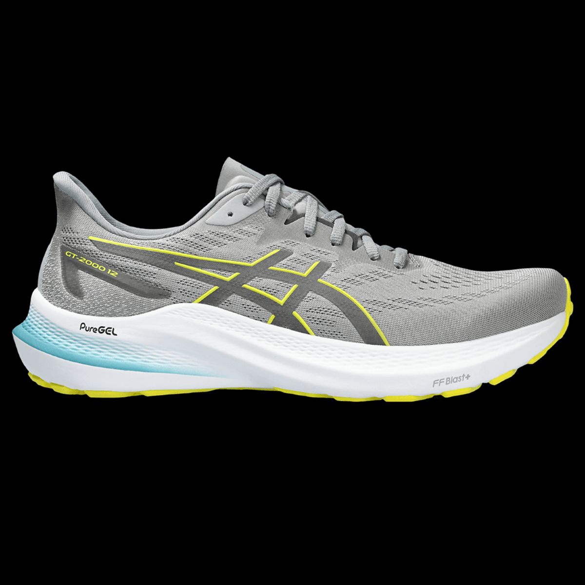 ASICS - Asics Gt-2000 12 Tenis gris de hombre para correr