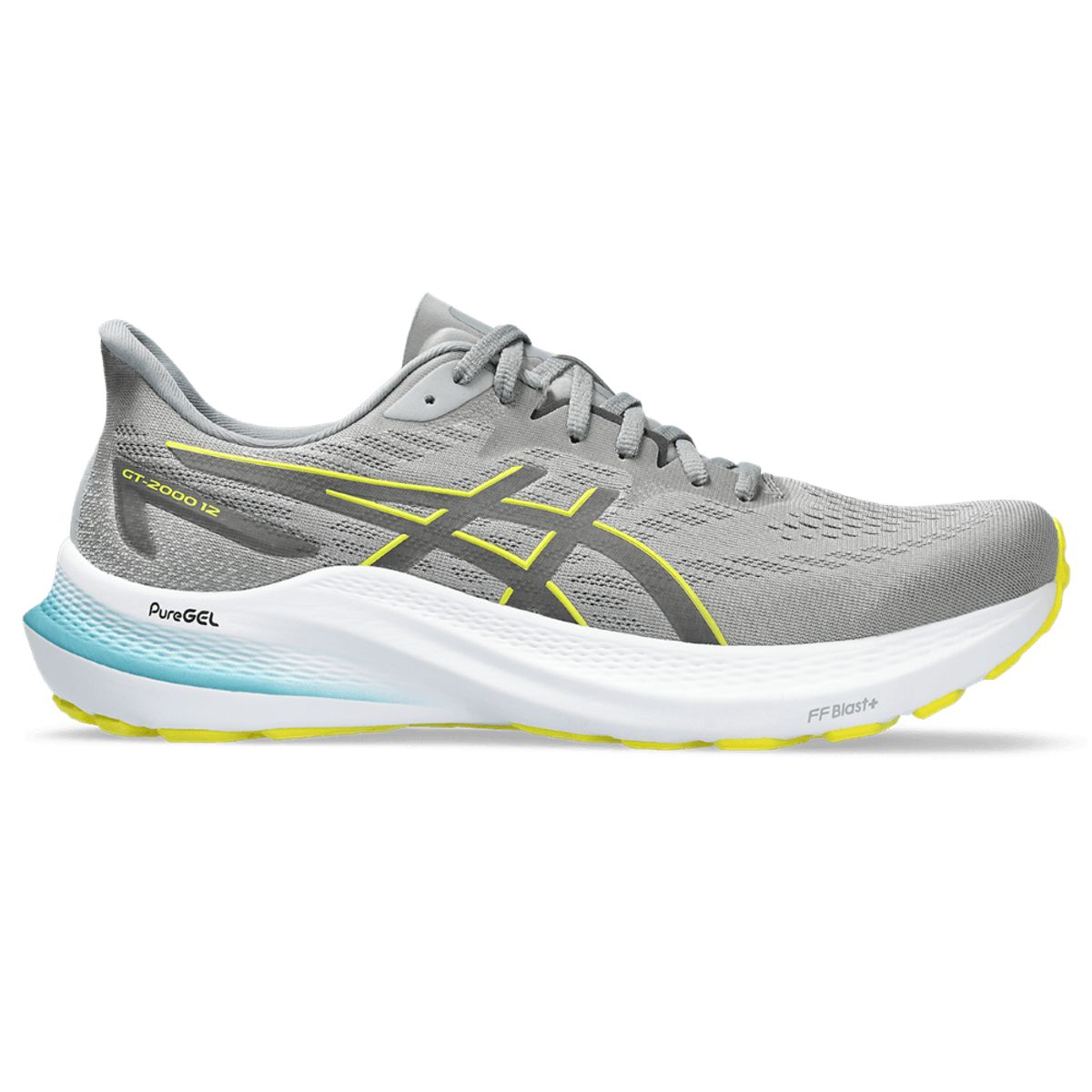 ASICS - Asics Gt-2000 12 Tenis gris de hombre para correr