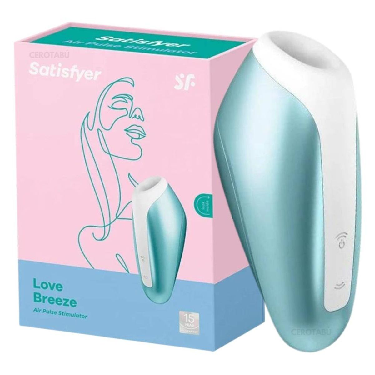 SATISFYER - Succionador De Clítoris Satisfyer Love Breeze Vibrador