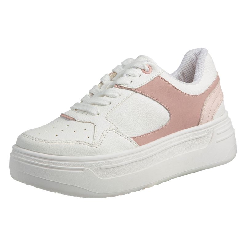 GENERICO - Zapatos Casuales Tipo Sneaker Para Mujer Blanco Brash 199170