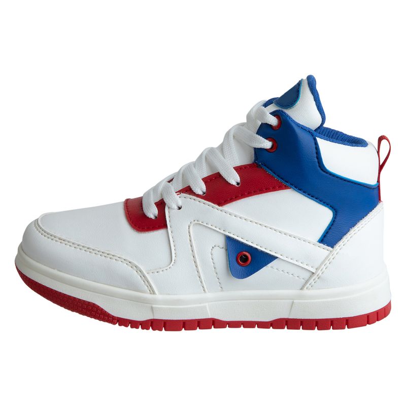 SMARTFIT - Zapatos Casuales Tipo Botín Para Niño Pequeño Blanco Smartfit 199226