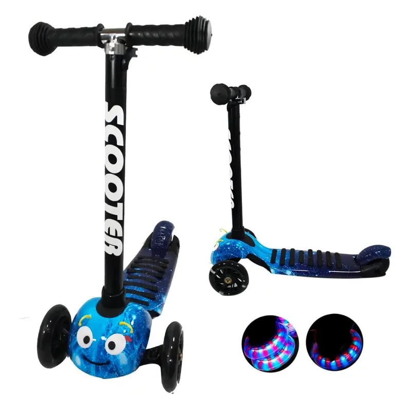 GENERICO - Patineta Scooter Sencilla Para Niños  Forma Gusano
