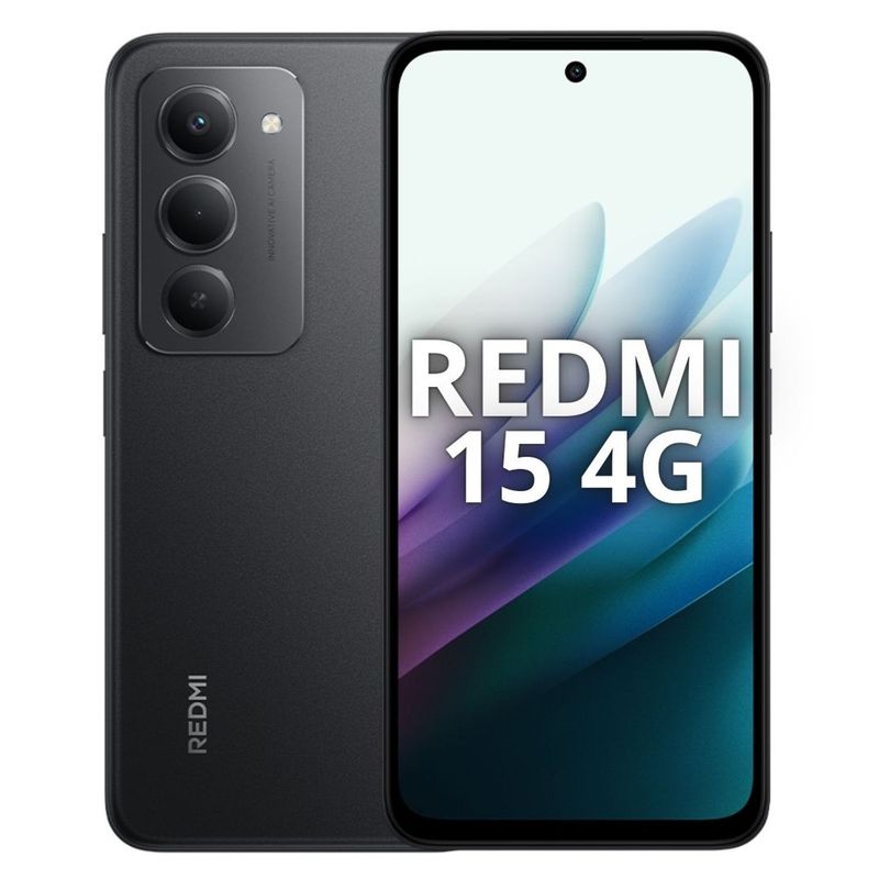 XIAOMI - Celular Xiaomi Redmi 15 128 gb / 6 Ram Negro