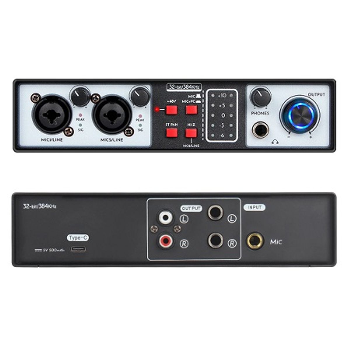 GENERICO - Mezclador De Audio 2 En 2 Salidas - Digital YX-X9858